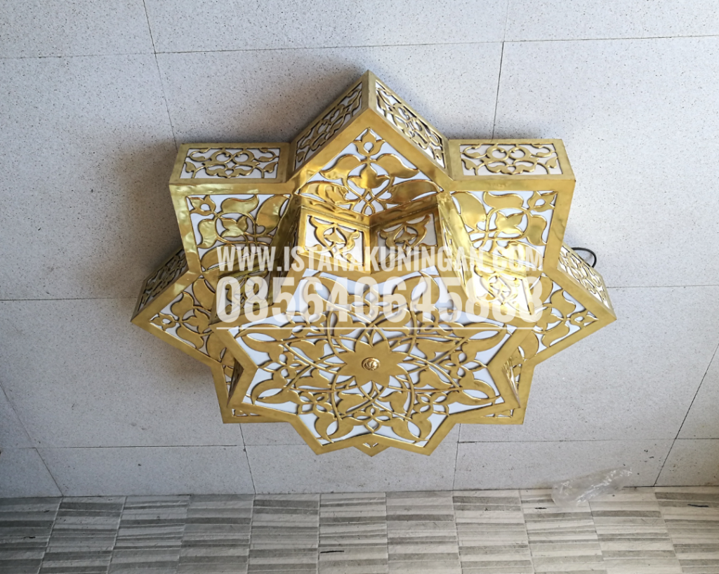 lampu gantung tembaga kuningan