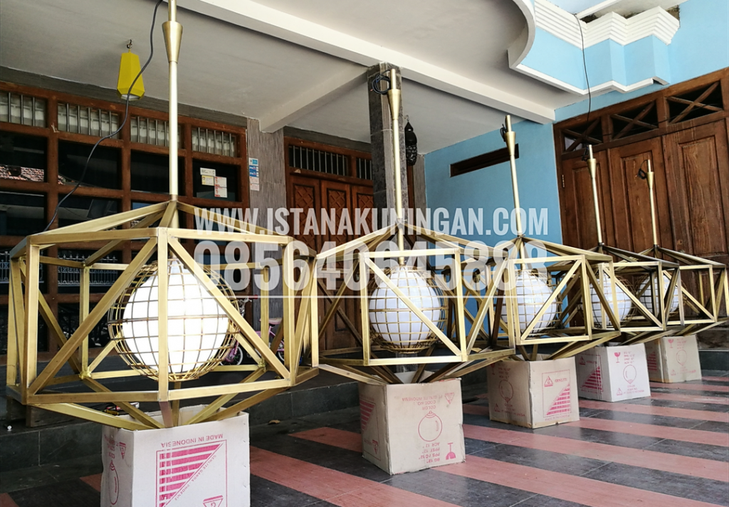 lampu gantung tembaga kuningan