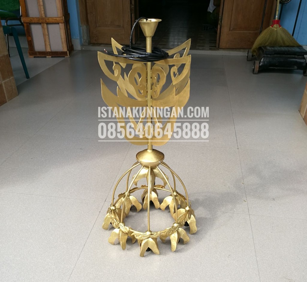 lampu gantung tembaga kuningan