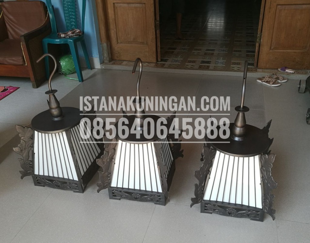 lampu gantung tembaga kuningan