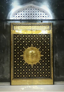 pintu masjid tembaga kuningan