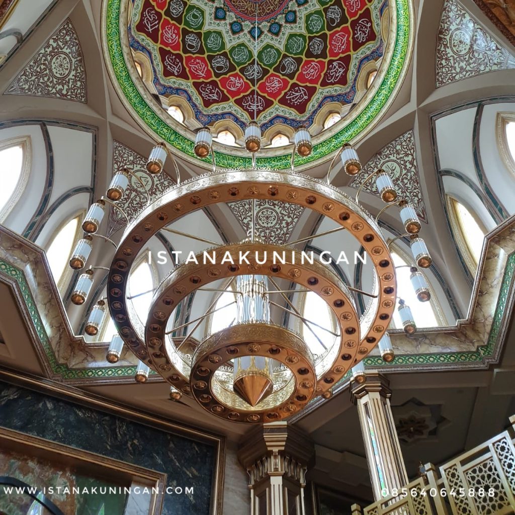 Lampu Gantung Masjid Tembaga Kuningan