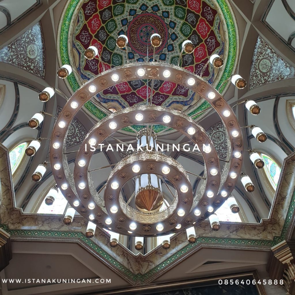 Lampu Gantung Masjid Tembaga Kuningan