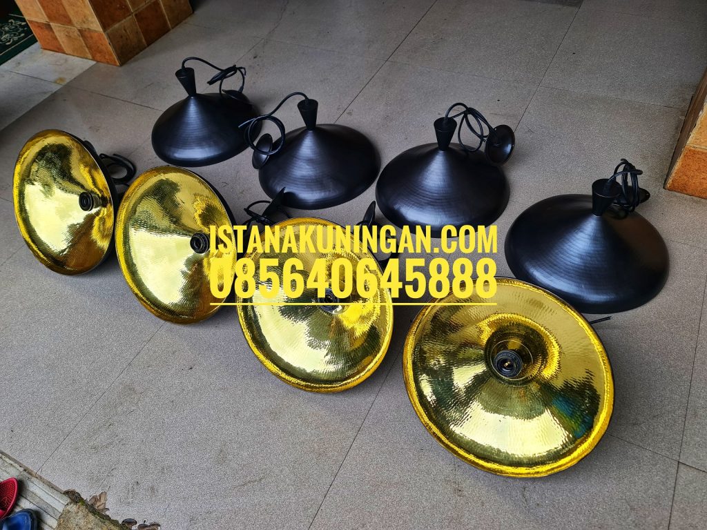 lampu gantung tembaga kuningan