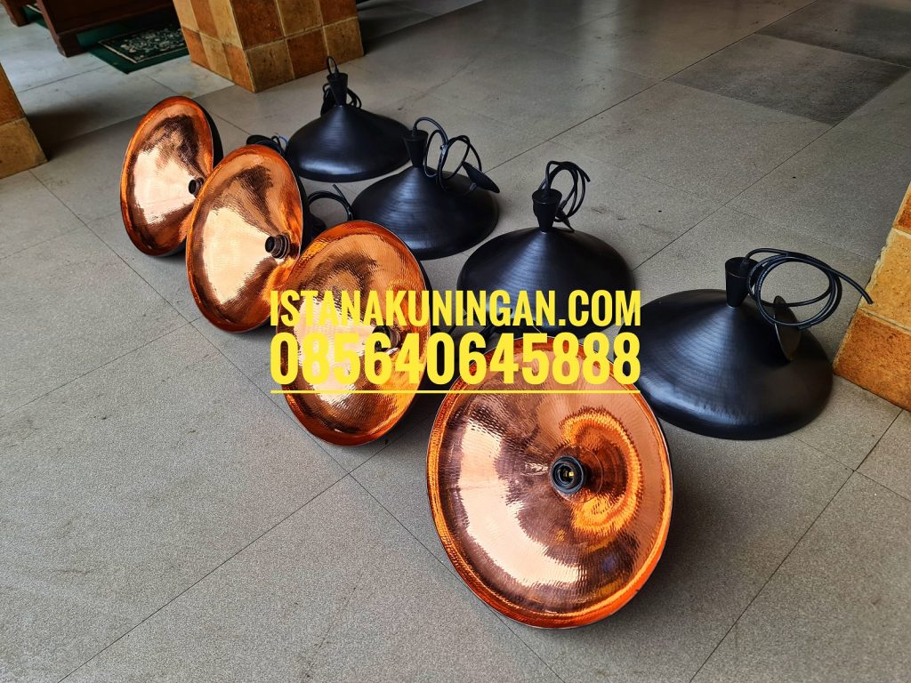lampu gantung tembaga kuningan