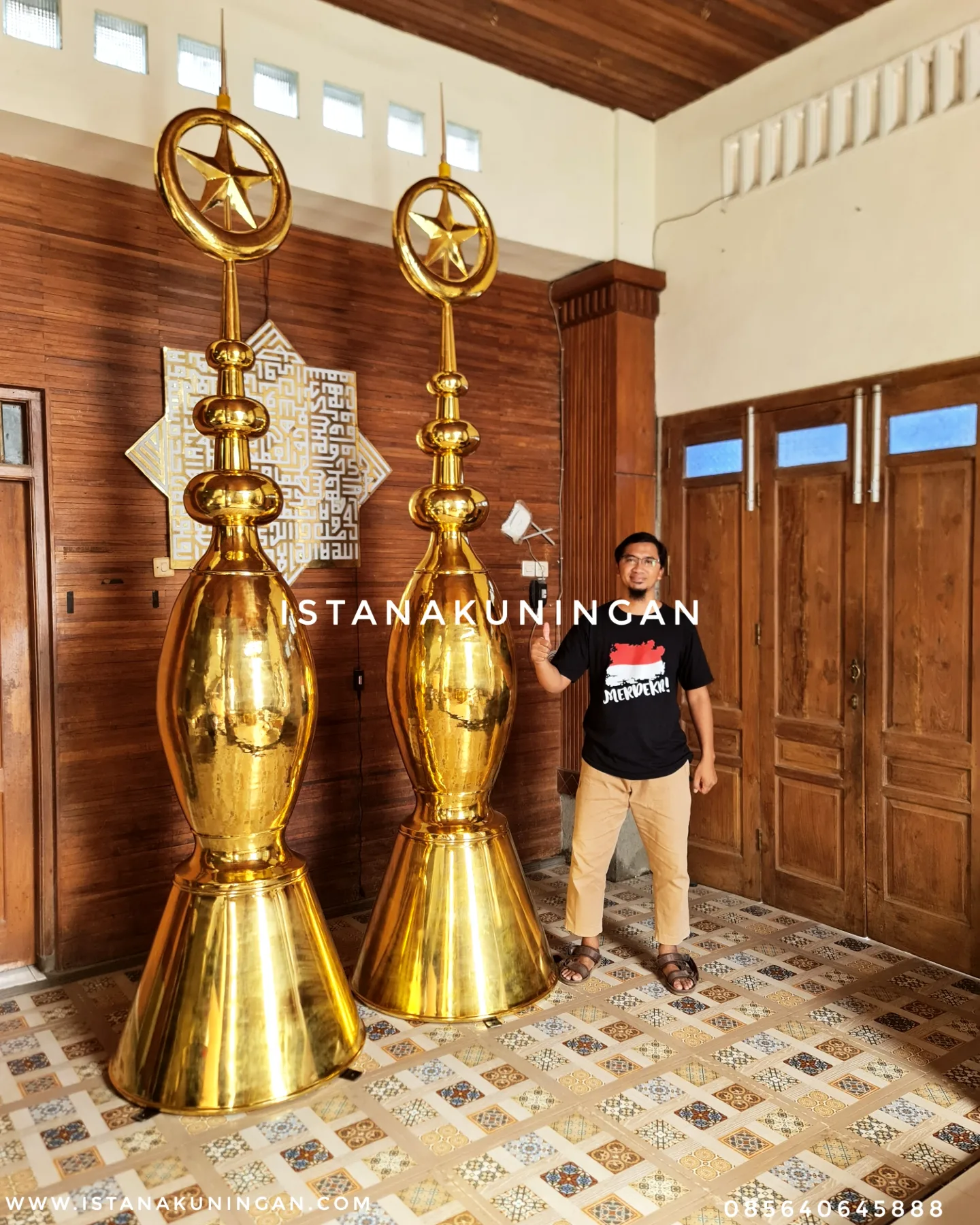 Menara Masjid Tembaga Kuningan