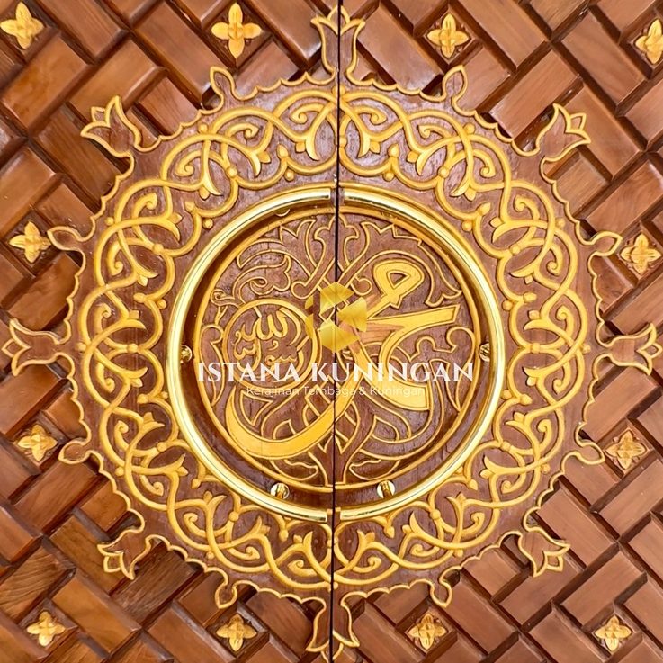 Handle Pintu Masjid Tembaga Kuningan
