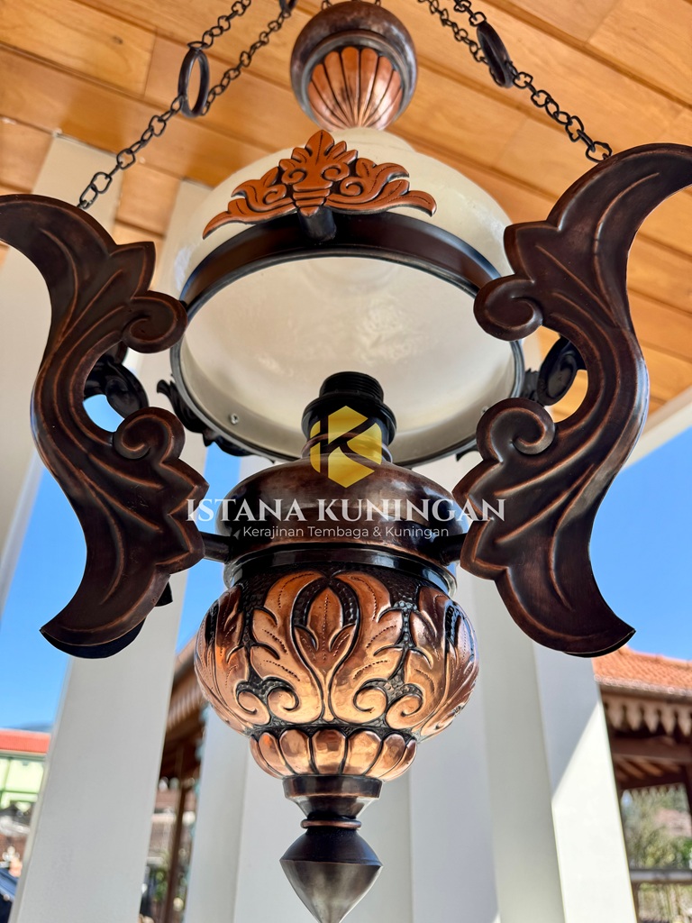 detail lampu