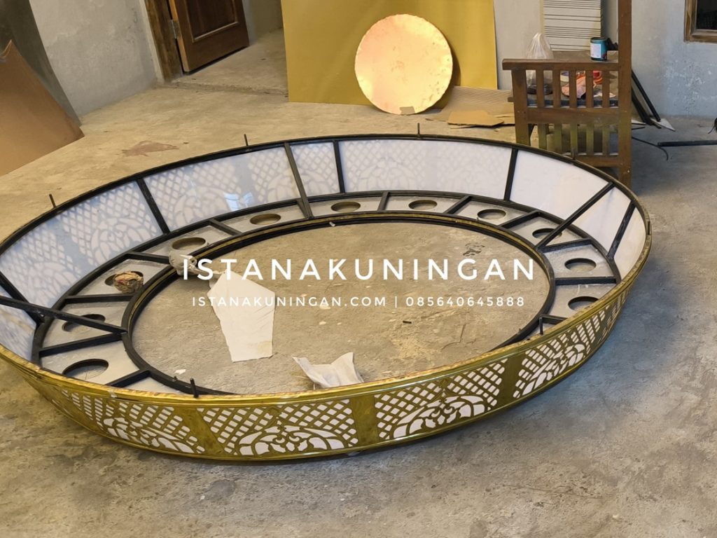 Lampu Masjid Maroko tembaga